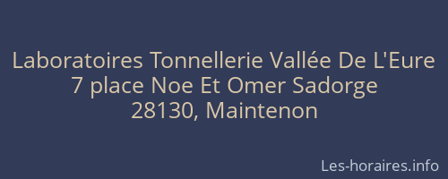 Laboratoires Tonnellerie Vallée De L'Eure