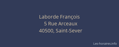 Laborde Fran&ccedil;ois
