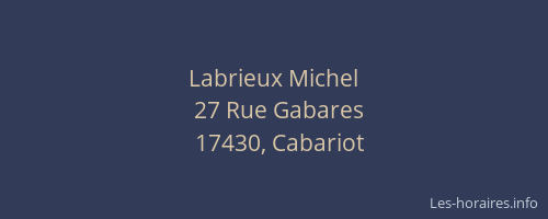 Labrieux Michel