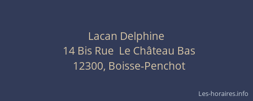Lacan Delphine