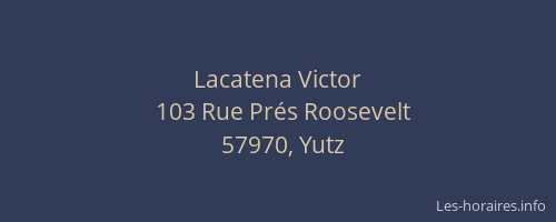 Lacatena Victor