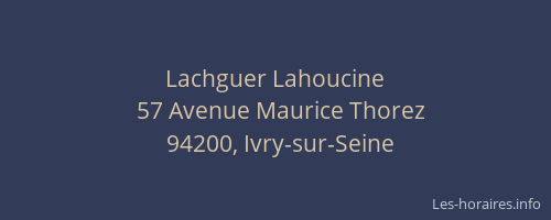 Lachguer Lahoucine