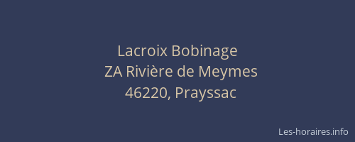 Lacroix Bobinage