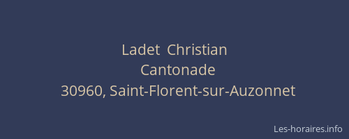 Ladet  Christian