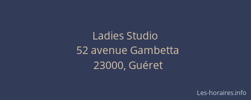 Ladies Studio