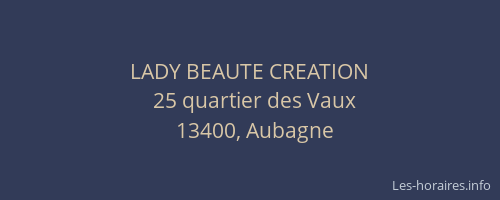 LADY BEAUTE CREATION