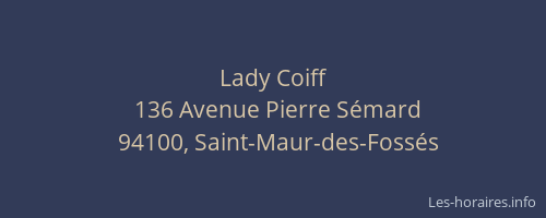 Lady Coiff