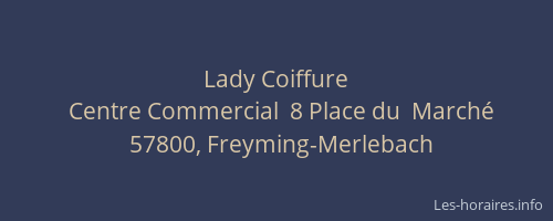 Lady Coiffure