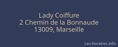 Lady Coiffure