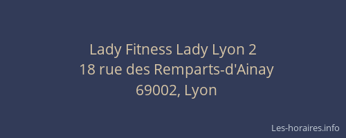 Lady Fitness Lady Lyon 2