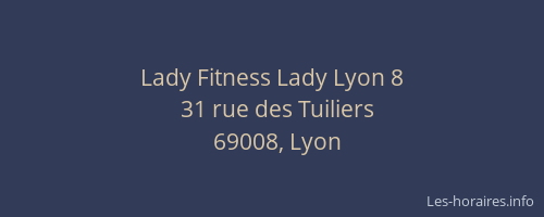 Lady Fitness Lady Lyon 8