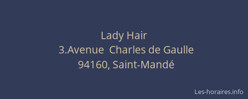 Lady Hair