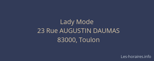 Lady Mode