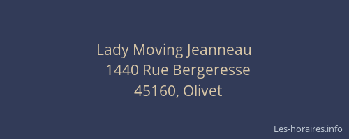 Lady Moving Jeanneau