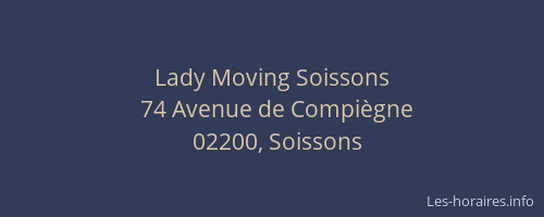 Lady Moving Soissons