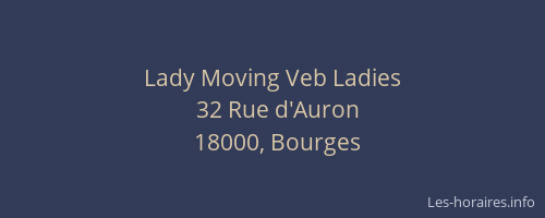 Lady Moving Veb Ladies