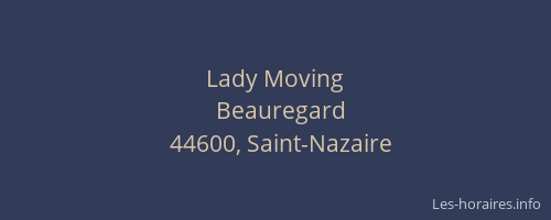 Lady Moving