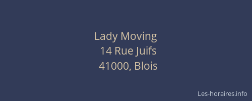 Lady Moving