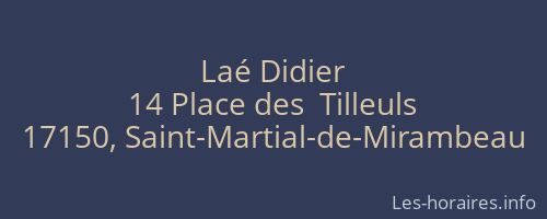 Laé Didier