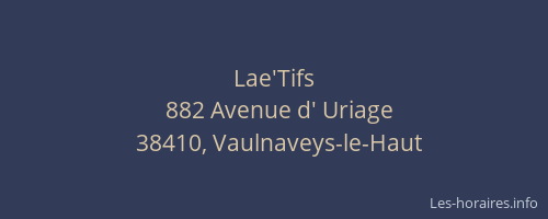 Lae'Tifs