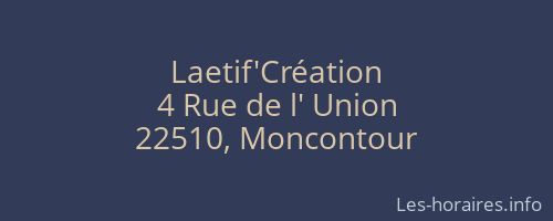 Laetif'Création