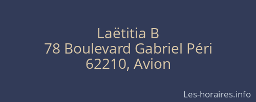 Laëtitia B