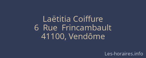 Laëtitia Coiffure