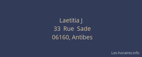 Laetitia J