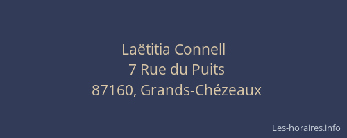 La&euml;titia Connell