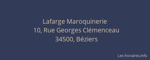 Lafarge Maroquinerie