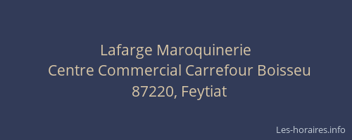 Lafarge Maroquinerie