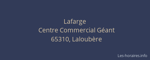 Lafarge