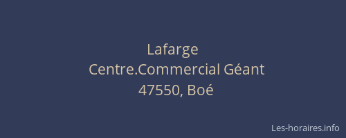 Lafarge