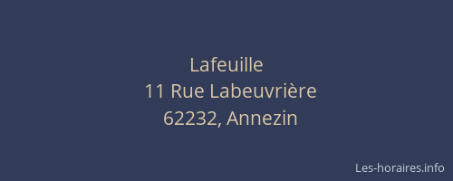 Lafeuille