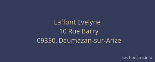 Laffont Evelyne