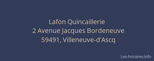 Lafon Quincaillerie