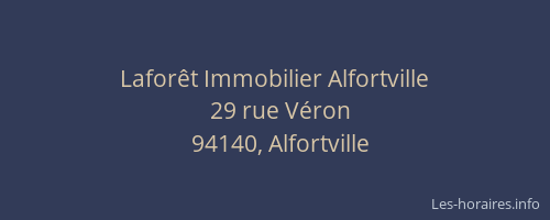 Laforêt Immobilier Alfortville