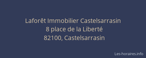Laforêt Immobilier Castelsarrasin