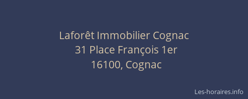 Laforêt Immobilier Cognac