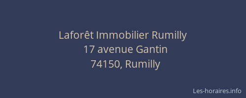 Laforêt Immobilier Rumilly