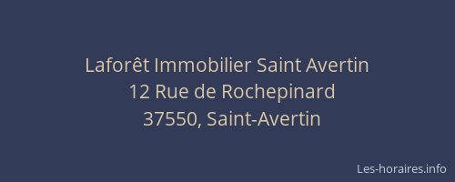 Laforêt Immobilier Saint Avertin