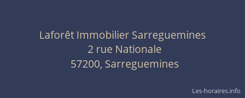 Laforêt Immobilier Sarreguemines