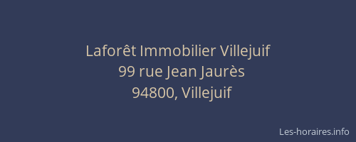 Lafor&ecirc;t Immobilier Villejuif