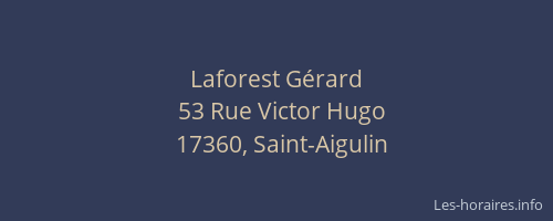 Laforest Gérard