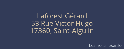 Laforest Gérard