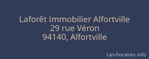 Laforêt Immobilier Alfortville