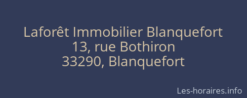 Laforêt Immobilier Blanquefort
