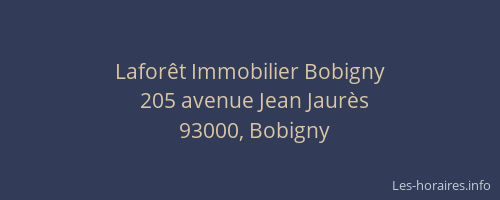 Laforêt Immobilier Bobigny