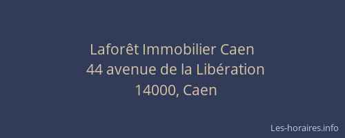 Laforêt Immobilier Caen