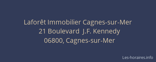 Laforêt Immobilier Cagnes-sur-Mer